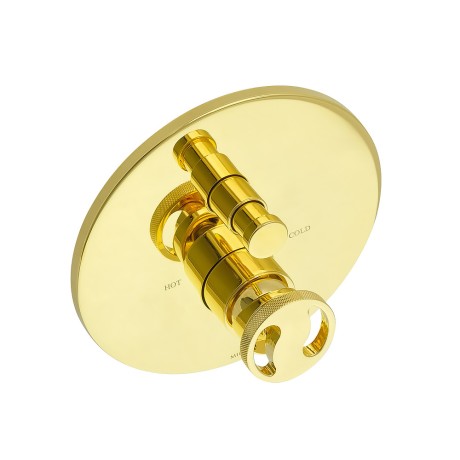 REVERSA См-ль скрытого монтажа моноком., 2-х позиционный с девиатором, золото