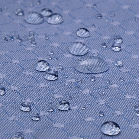 MIGLIORE Шторка L180xH200 см. для душа/ванны, текстиль, узор АР-ДЕКО, цвет голубой