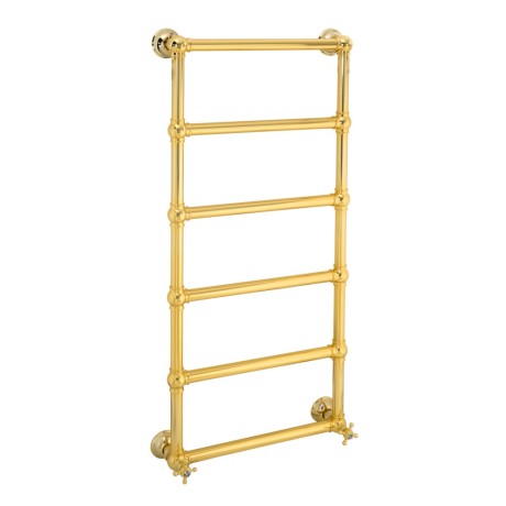 COLOSSEUM Полотенцесушитель электрический, h1110/1190x480/560 мм. DX(включение справа), золото