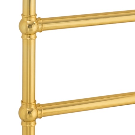 COLOSSEUM Полотенцесушитель электрический, h1110/1190x480/560 мм. DX(включение справа), золото