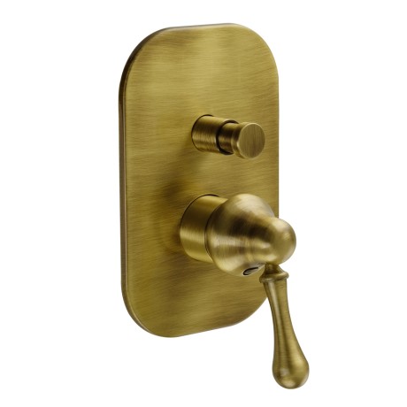 MAYA См-ль скрытого монтажа моноком., 2-х позиционный с девиатором, бронза