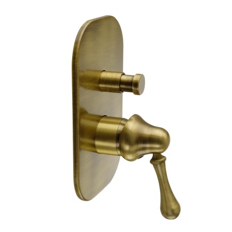 MAYA См-ль скрытого монтажа моноком., 2-х позиционный с девиатором, бронза