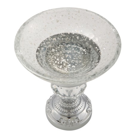 CRISTALIA Mыльница настольная, стекло/хром/Crystal