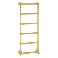 EDERA Полотенцесушитель электрический, h1200/1280x410/490 мм. DX(включение справа), золото