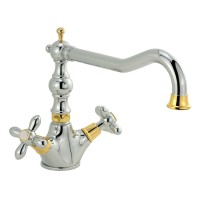 CUCINA PRINCETON PLUS См-ль д/кухни, хром/золото