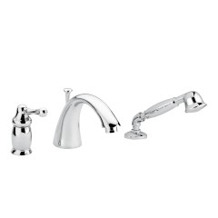 MAYA См-ль на борт ванны моноком., на 3 отв., хром