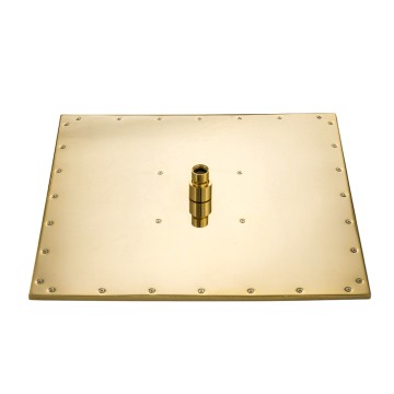 Верхний душ Migliore Palermo 29683 антикальций 40x40 см золото