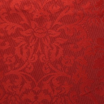 Штора для ванной Migliore 25518 узор Барокко 180x200 см красный