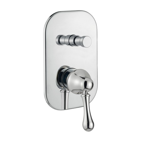 MAYA См-ль скрытого монтажа моноком., 2-х позиционный с девиатором, хром