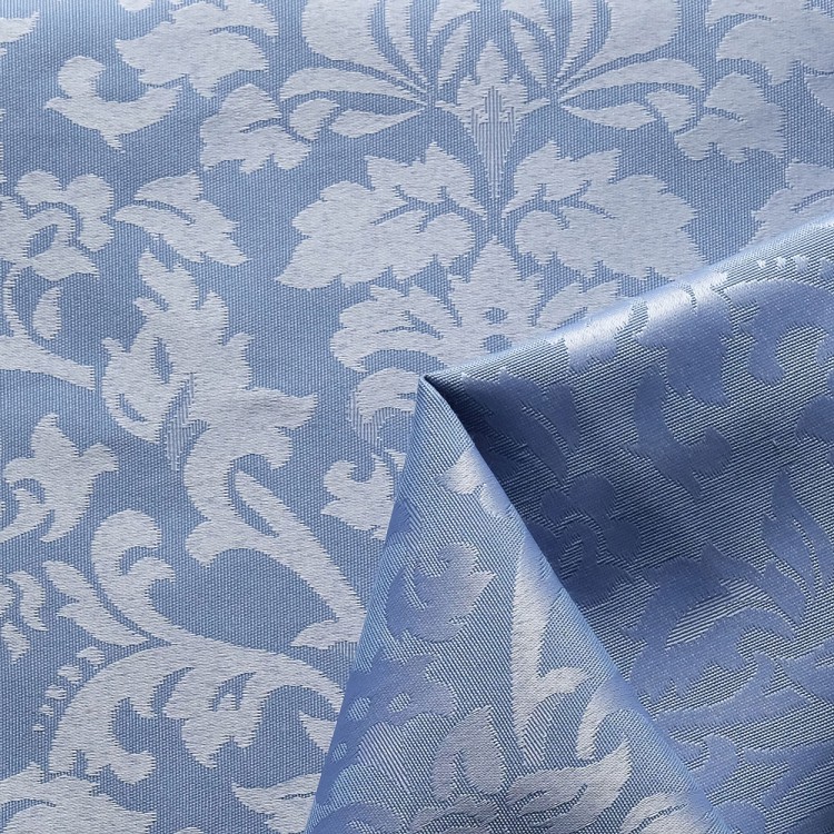 Штора для ванной Migliore 25521 узор Барокко 180x200 см голубой