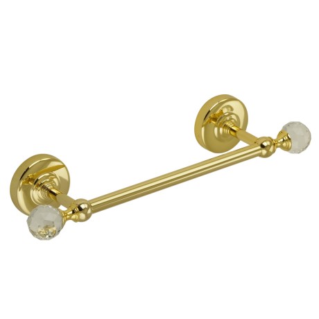 AMERIDA Полотенцедержатель, L30 см, золото/Crystal