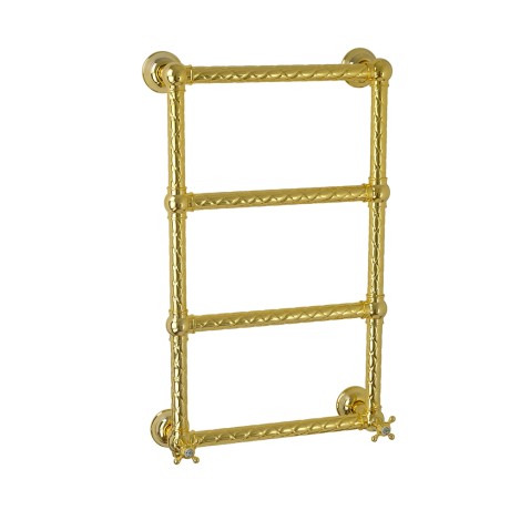 CLEOPATRA Полотенцесушитель водяной, h710/790х410/490 мм, золото