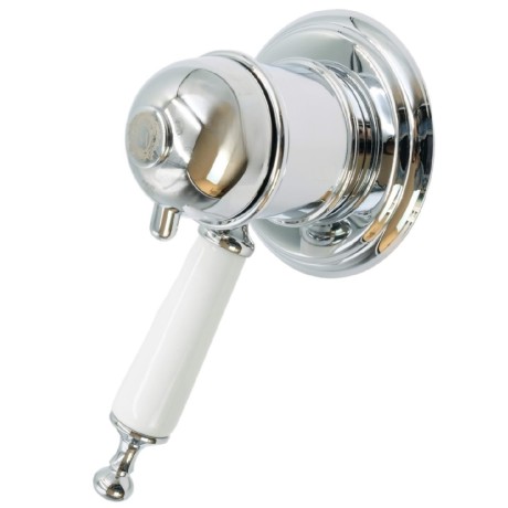 OXFORD См-ль скрытого монтажа моноком., термостат., ручка белая, хром