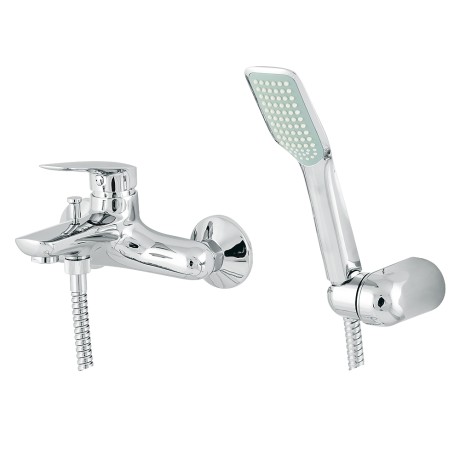 LAGUNA См-ль д/ванны моноком. внешний, с душем, хром