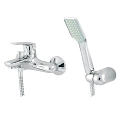 LAGUNA См-ль д/ванны моноком. внешний, с душем, хром