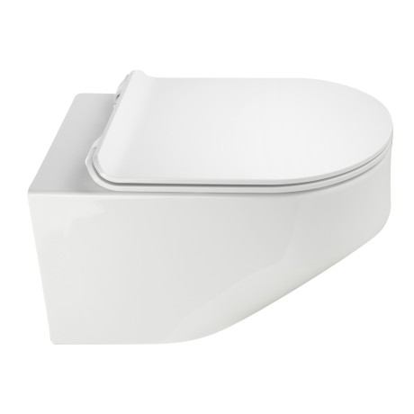 JOY  Унитаз  подвесной, безободковый, белая керамика