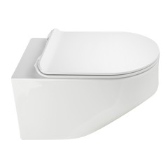 JOY  Унитаз  подвесной, безободковый, белая керамика
