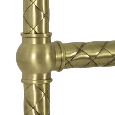 CLEOPATRA Полотенцесушитель электрический, h710/790х410/490 мм. SX(включение слева), бронза