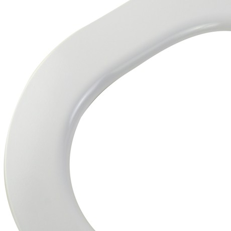 JOY  Крышка/сиденье унитаза Standart, с системой Microlift, белая, петли хром