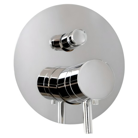 FORTIS См-ль скрытого монтажа моноком., термостат., 2-х позиционный с девиатором, хром