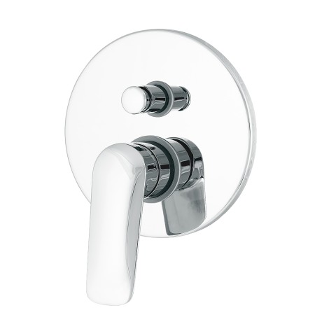 LAGUNA См-ль скрытого монтажа моноком., 2-х позиционный с девиатором, хром