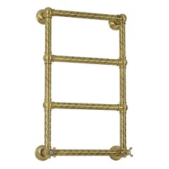 CLEOPATRA Полотенцесушитель электрический, h710/790х410/490 мм. DX(включение справа), бронза