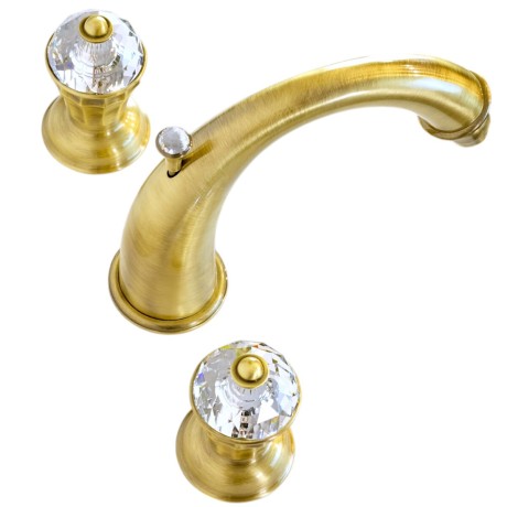 KORONA См-ль д/биде, на 3 отв., ручки SWAROVSKI, бронза (NEW)