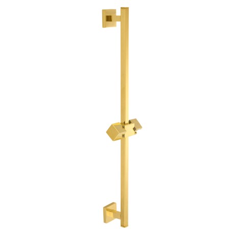 QUADRA Штанга душевая, с держателем, H70 cm., золото