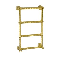 CLEOPATRA Полотенцесушитель электрический, h710/790х410/490 мм. DX(включение справа), золото