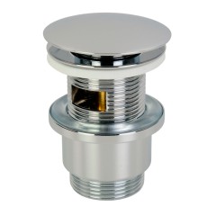 OLIVIA См-ль д/биде, на 3 отв., донный клапан &quot;click-clack&quot;, бел./хром