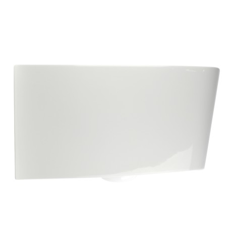 UNICA  Унитаз  подвесной, безободковый, белая керамика