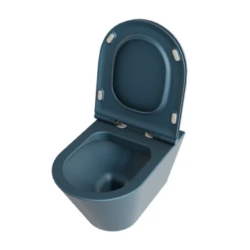 Унитаз подвесной Azzurra Forma 36447 безободковый, Royal Blue (синий)