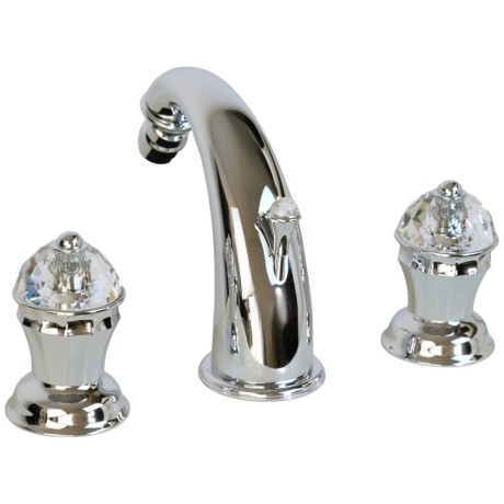 KORONA См-ль д/биде, на 3 отв., ручки SWAROVSKI, хром (NEW)