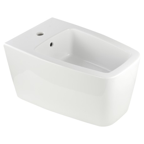 UNICA  Биде подвесное, белая керамика