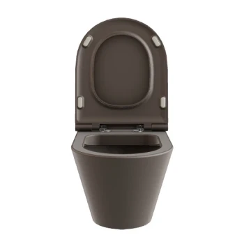 Унитаз подвесной Azzurra Forma 36448 безободковый, Taupe (коричневый)