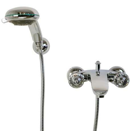 KORONA См-ль д/ванны внешний, ручки SWAROVSKI, хром (NEW)