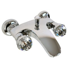 KORONA См-ль д/ванны внешний, ручки SWAROVSKI, хром (NEW)