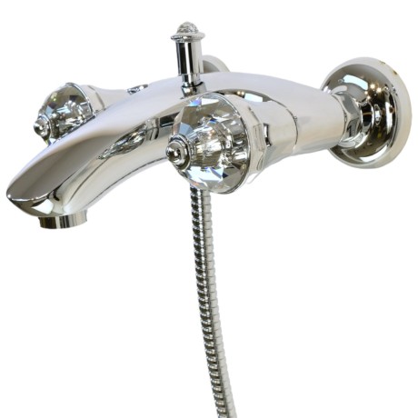 KORONA См-ль д/ванны внешний, ручки SWAROVSKI, хром (NEW)