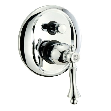 BOMOND См-ль скрытого монтажа моноком., 2-х позиционный с девиатором, хром