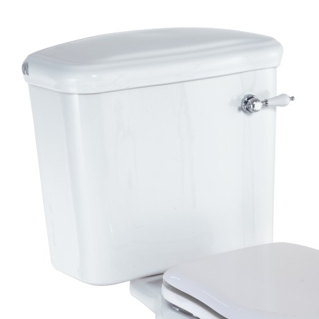 BELLA  Бачок моноблока, с отв. для ручки слива, белая керамика