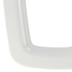 UNICA  Крышка/сиденье унитаза Standart, с системой Microlift, белая, петли хром