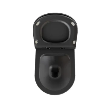 Унитаз подвесной Azzurra Forma 36451 безободковый, Anthracite (серый)