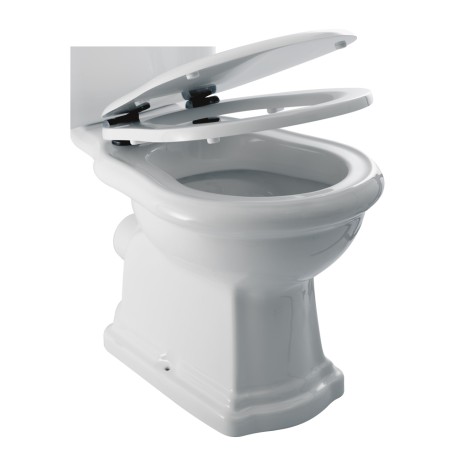 BELLA  Унитаз моноблок, выпуск в стену, белая керамика