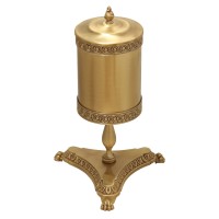 ELISABETTA Ведро мусорное на подставке, 5 л., H58 cм, бронза