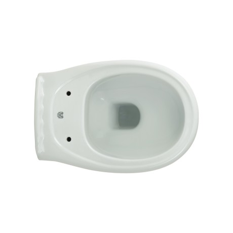 GIANETA Унитаз подвесной, белая керамика