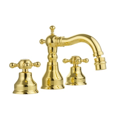 REVIVAL См-ль д/биде, на 3 отв., золото