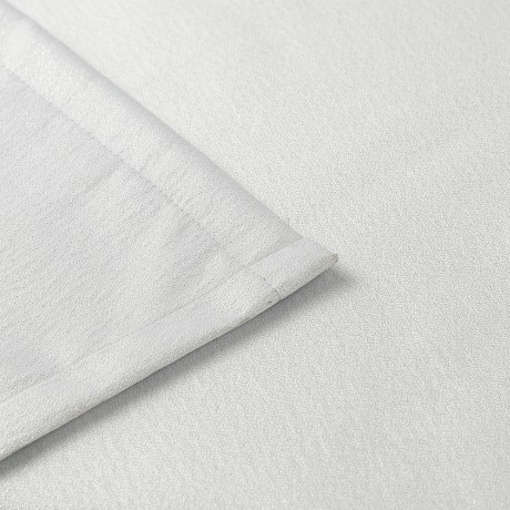 MIGLIORE Шторка L180xH200 см. для душа/ванны, текстиль, цвет серебро